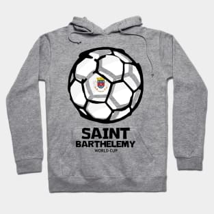 Saint Barthélemy Football Country Flag Hoodie